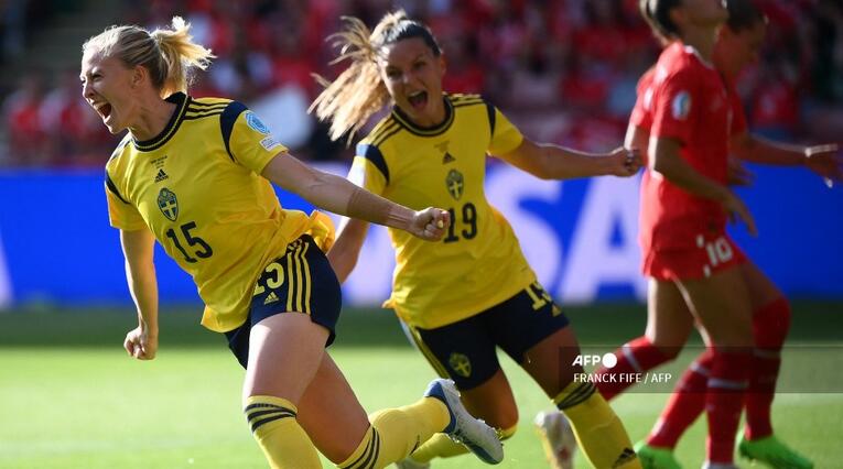 Suecia vs Suiza - Euro Femenina