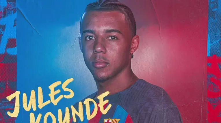 Jules Kounde anunciado por el FC Barcelona