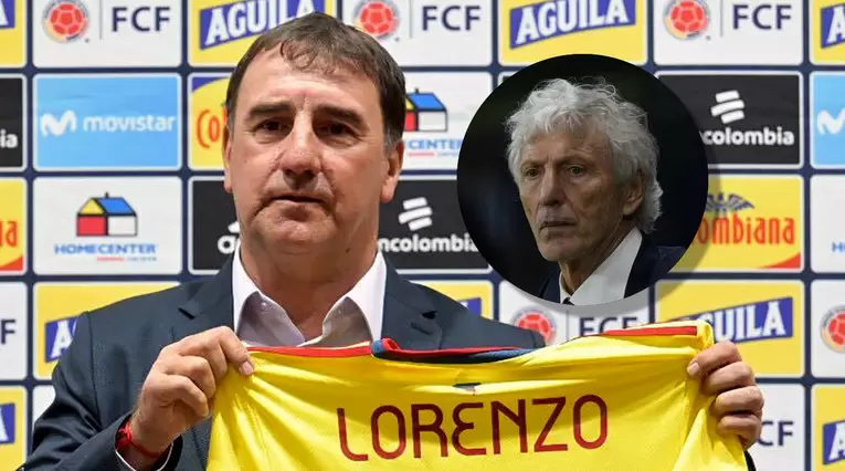 Néstor Lorenzo y José Pékerman, Selección Colombia 2022