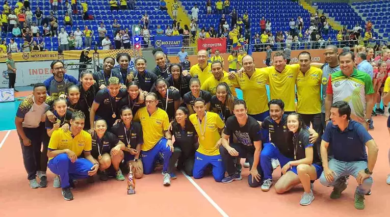 Colombia ganó la Copa Internacional de voleibol femenino