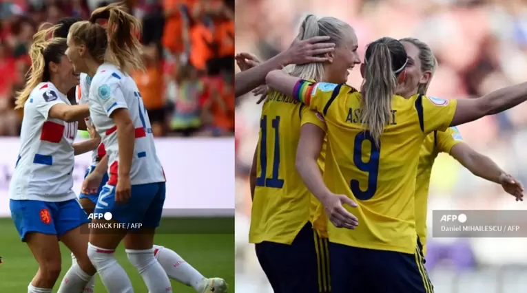 Suecia y Holanda - Euro Femenina