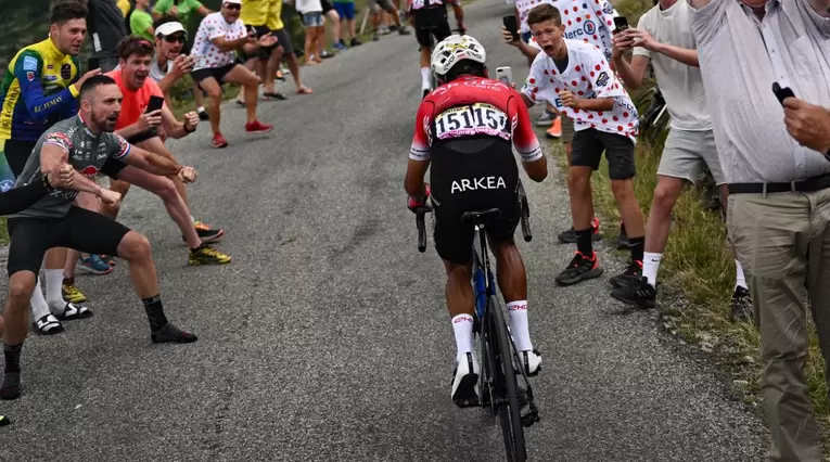 Una de las etapas del Tour de Francia 2022 con Nairo Quintana