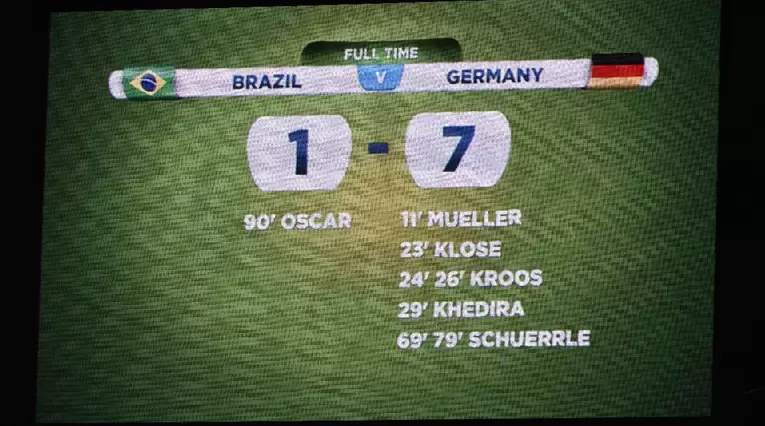 Brasil vs Alemania