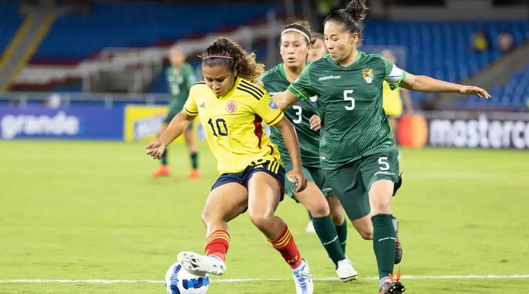 Bolivia vs Colombia femenino
