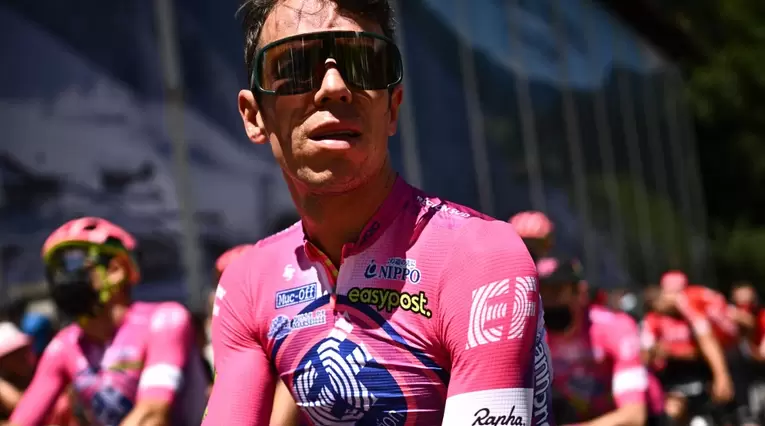 Rigoberto Urán en la décima etapa de la Vuelta a España