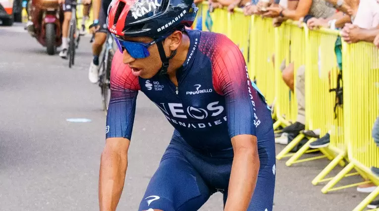 Egan Bernal en el Tour de Dinamarca 2022