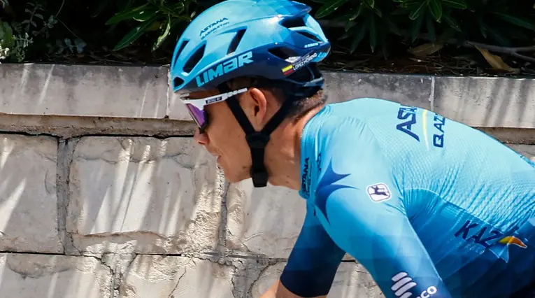 Superman López terminó en el podio de la Vuelta a Burgos