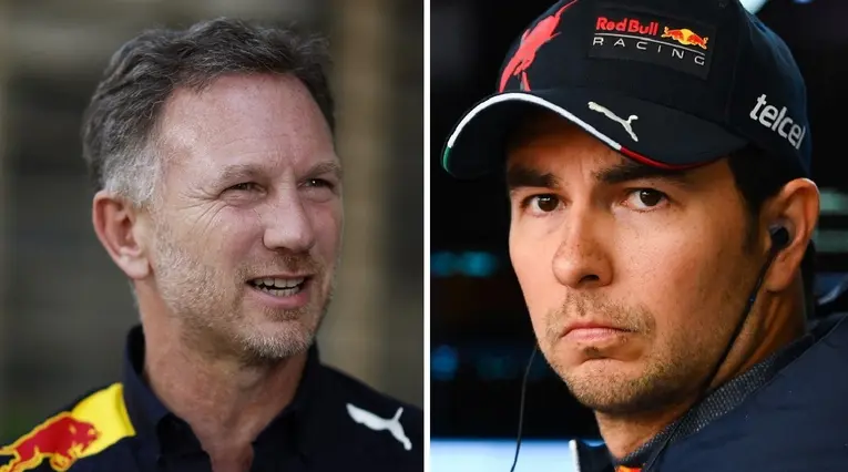 Chris Horner y Checo Pérez