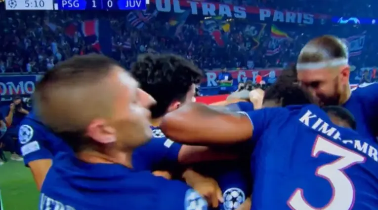 Codazo PSG, Champions