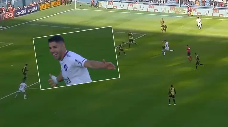 Gol de Luis Suárez a Peñarol