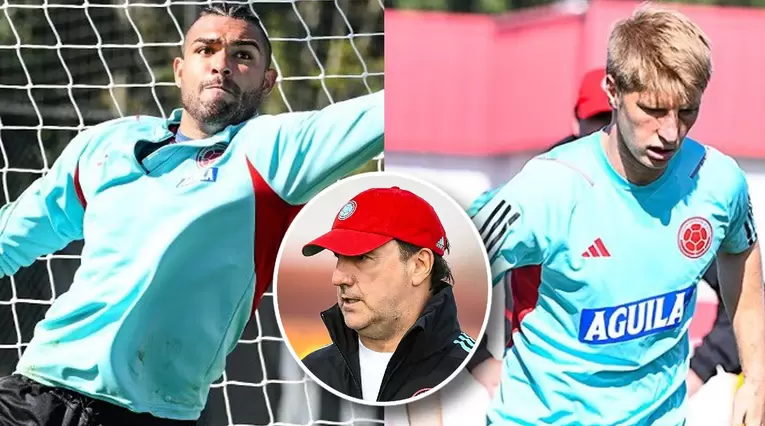 Llinás, Montero y Néstor Lorenzo, Selección Colombia