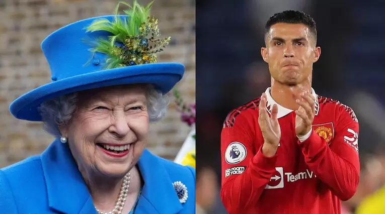 Reina Isabel II - Cristiano Ronaldo