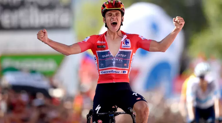 Remco Evenepoel, ganador de la Vuelta a España