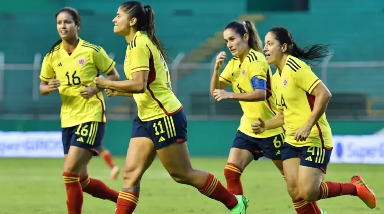 Selección Colombia femenina, amistoso 