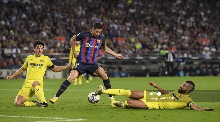 Barcelona vs Villarreal - Liga española 2022