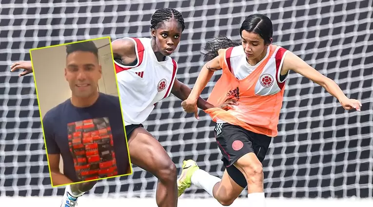 Falcao envía mensaje a la Selección Colombia Femenina Sub 17