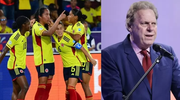 Ramón Jesurún y la Selección Colombia Femenina