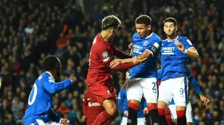 Rangers vs Liverpool, Champions League