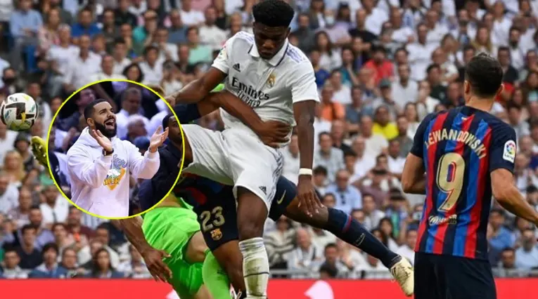 Real Madrid vs Barcelona, Drake