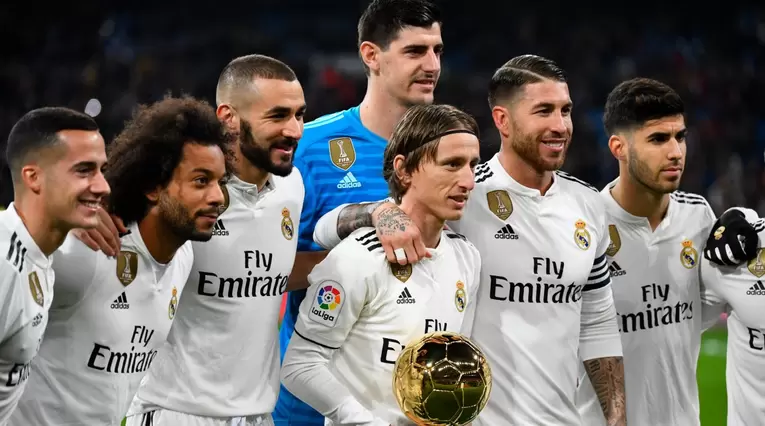 Real Madrid, Balón de oro Modric 2018