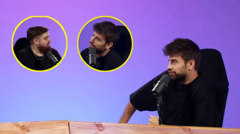 Gerard Piqué con Ibai Llanos