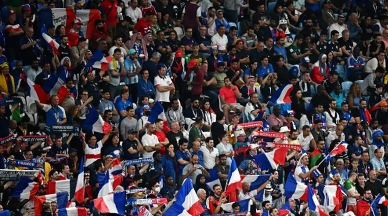 Hinchas en el Mundial de Qatar