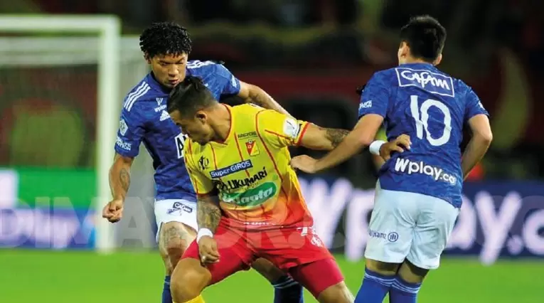 Leonardo Castro con Pereira vs Millonarios