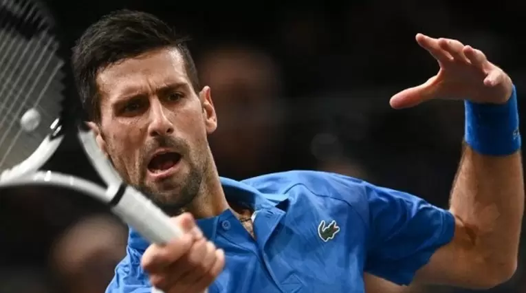 Novak Djokovic, pasó a cuartos del Masters 1000 de París