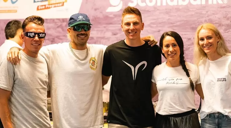 Pogacar, Mariana Pajón, Rigo y Feid en el Giro de Rigo