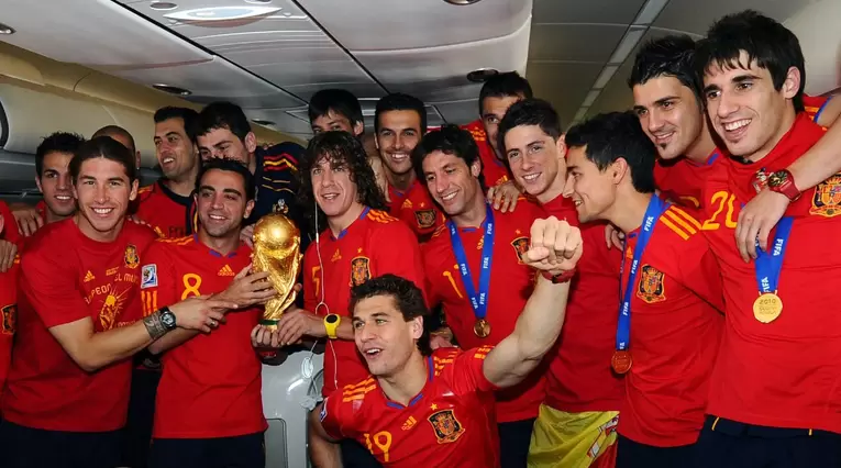Selección de España campeona del Mundial del 2010