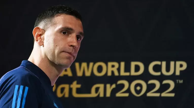 Emiliano Martínez, arquero de Argentina en el Mundial de Qatar 2022