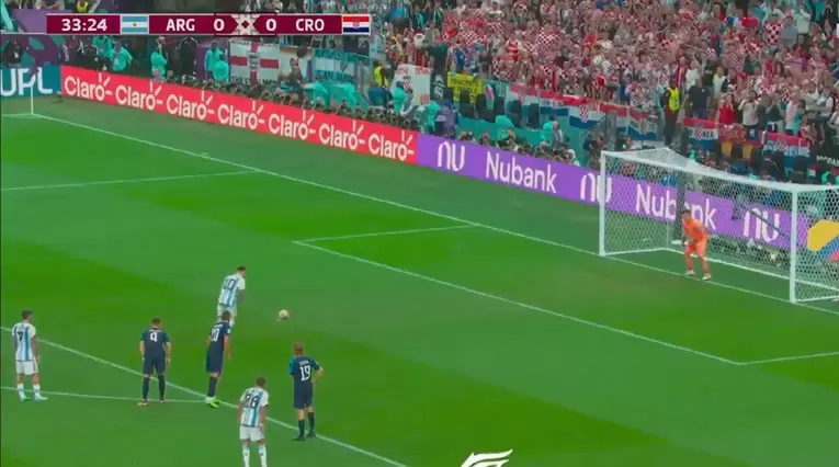 Gol Argentina de Messi ante Croacia semifinal Mundial