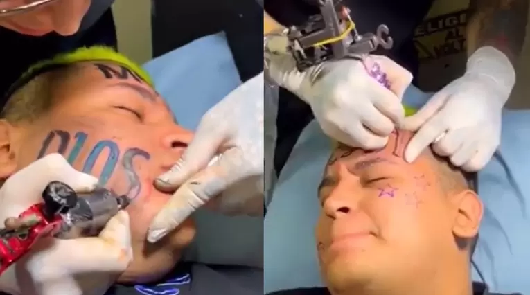 Influencer colombiano se tatuó la cara tras la victoria de Messi en el Mundial de Qatar 2022