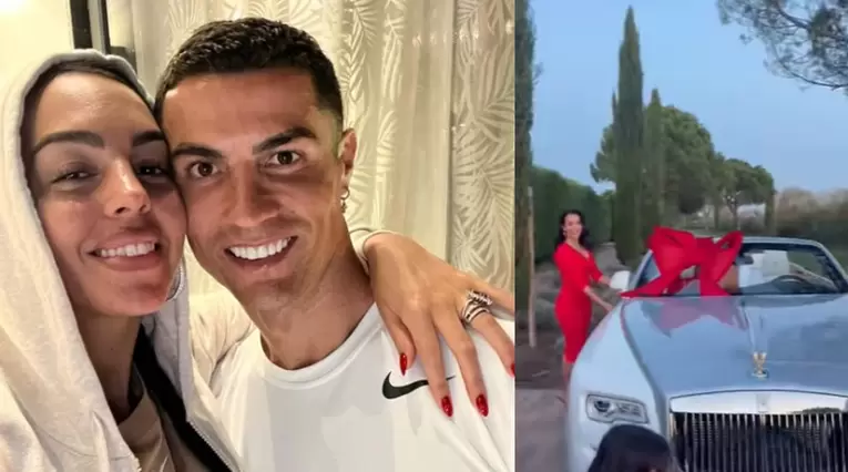 Regalo de Georgina a Cristiano Ronaldo de Navidad