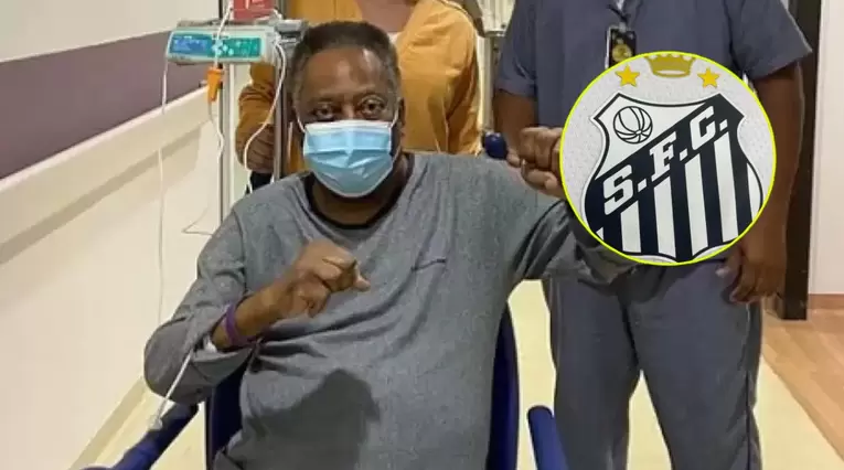 Santos presenta nuevo escudo con una corona en honor a Pelé