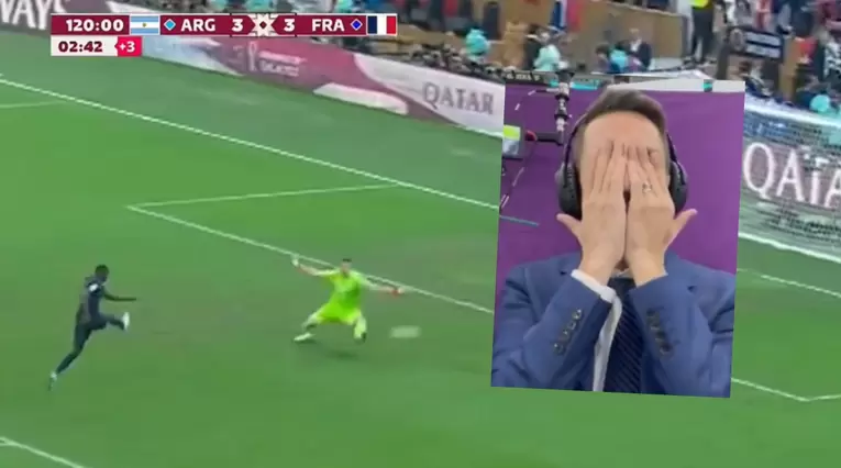 Si hubiera sido gol de Francia ante Argentina en el último minuto