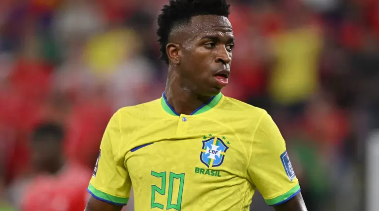 Vinicius, figura de Brasil en el Mundial Qatar 2022
