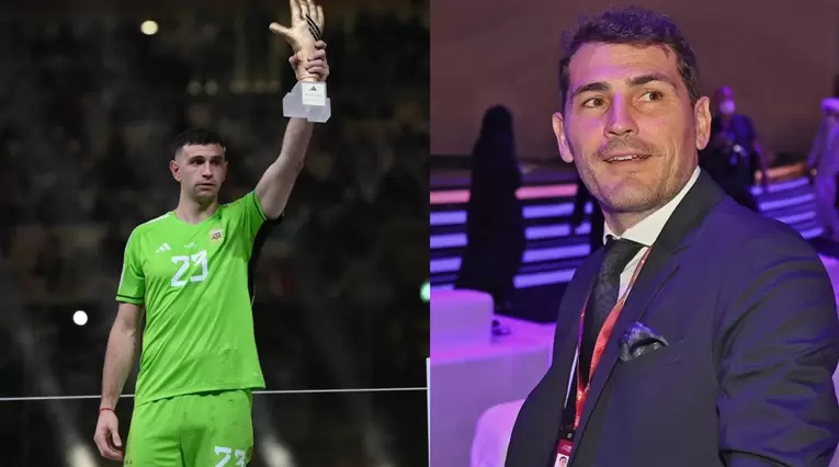 'Dibu' Marínez - Iker Casillas