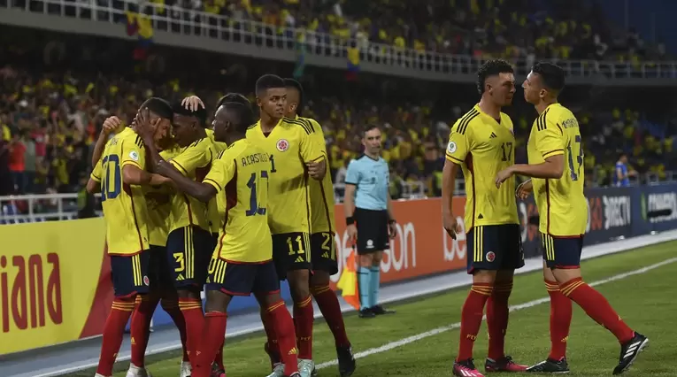Ls selección Colombia empató ante Paraguay en la primera fecha del Sudamericano sub 20