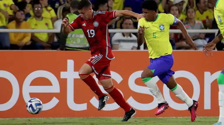 Colombia vs Brasil, Sudamericano Sub 20