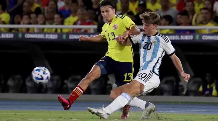 Colombia vs Argentina, Sudamericano Sub 20