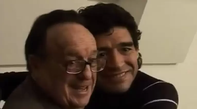 El día que Maradona conoció a 'Chespirito'