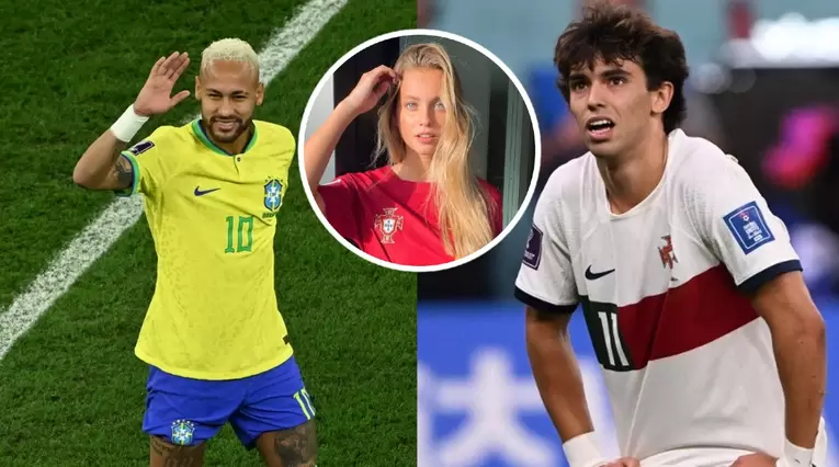 Neymar le habría quitado la novia a Joao Felíx