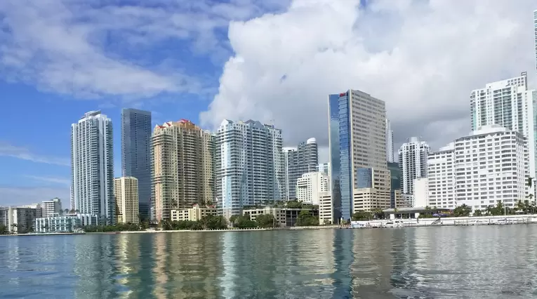 Panorámica del centro de la ciudad de Miami