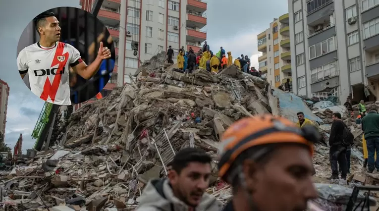Falcao García Terremoto en Turquía