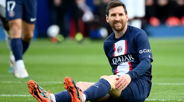 Lionel Messi se aleja del PSG