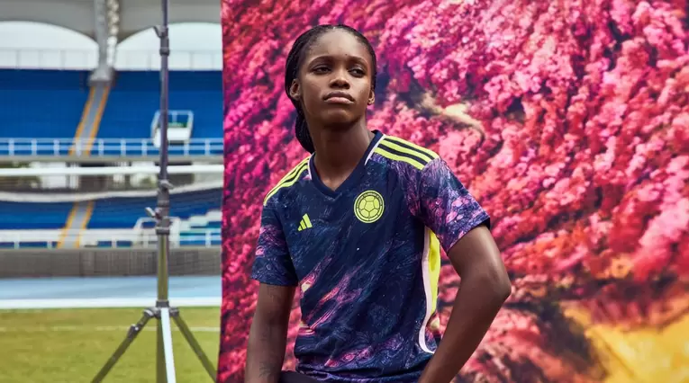 Camiseta de Colombia para el Mundial Femenino