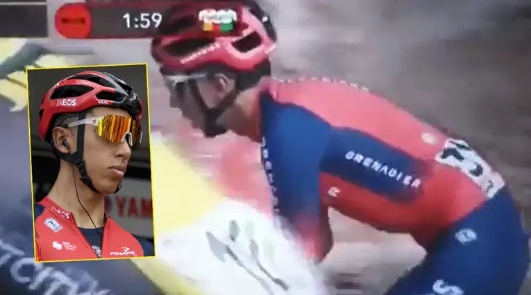 Egan Bernal en la etapa de la Vuelta a Cataluña 2023