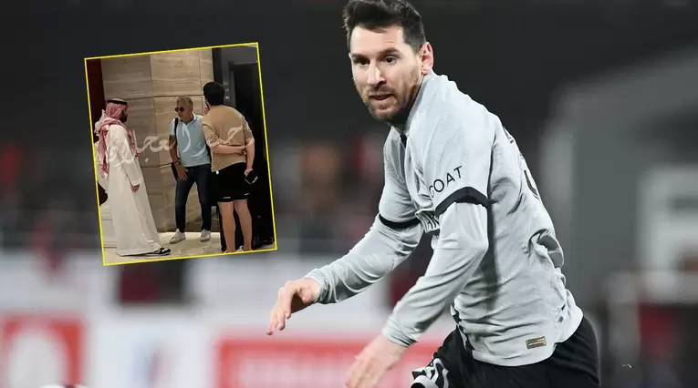 Papá de Messi en Arabia Saudita