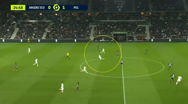 Angers vs PSG: video de la asistencia de Messi a Mbappé